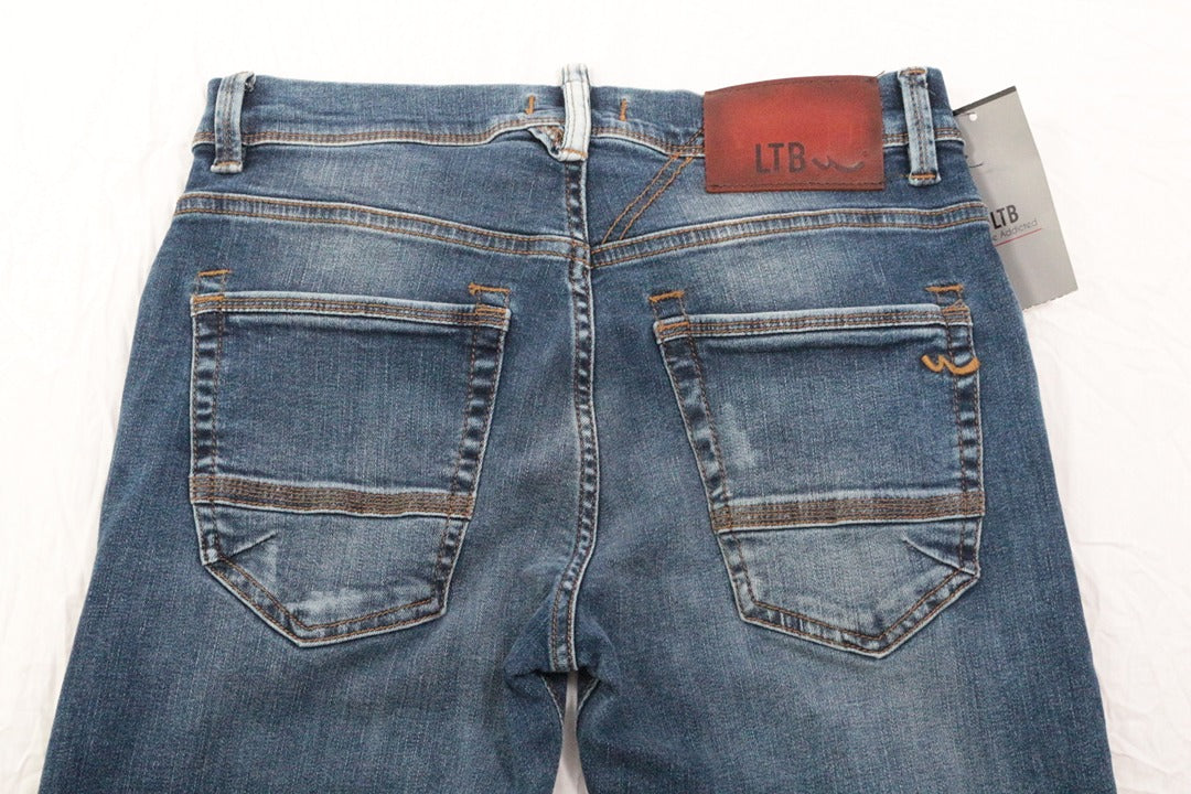 Jeans slim homme Ltb bleu denim delave 28/30 - Neuf avec etiquette 4