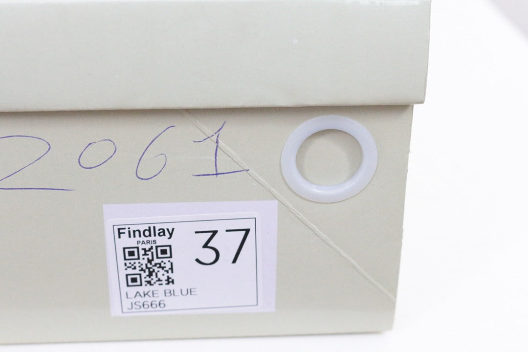Sandales Findlay Vert turquoise Effet Daim Neuves 37 8