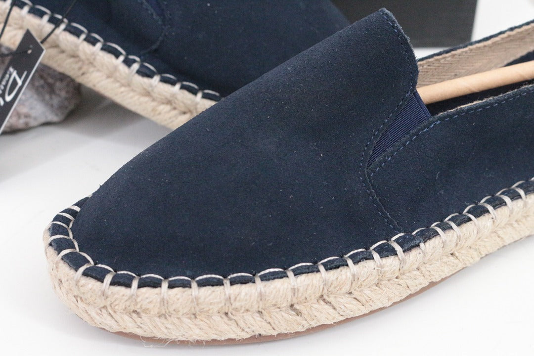 Espadrilles Duffy en daim bleu marine taille 37 neuves 11