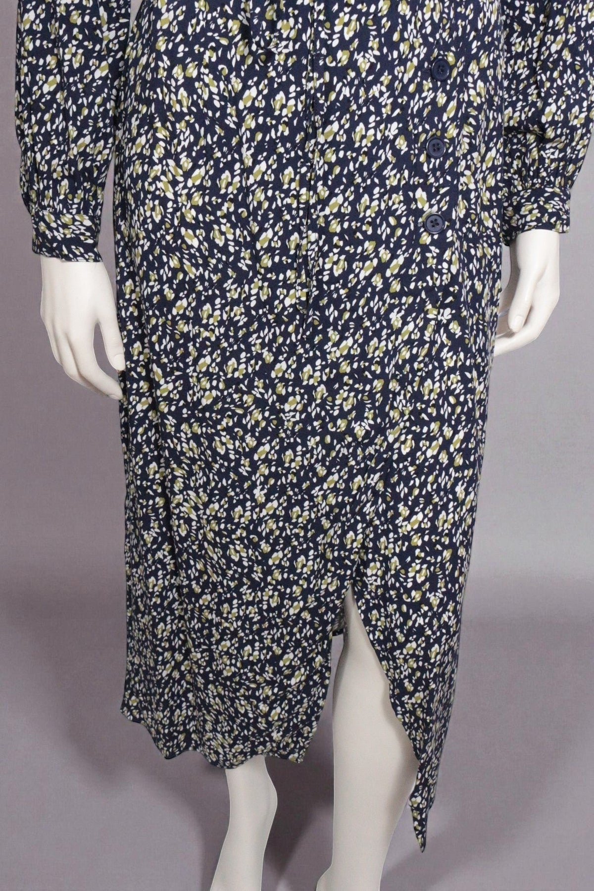 Etam Robe longue Viscose Bleu marine, Multicolore S Neuf | Frippin'Dealz – photo 6