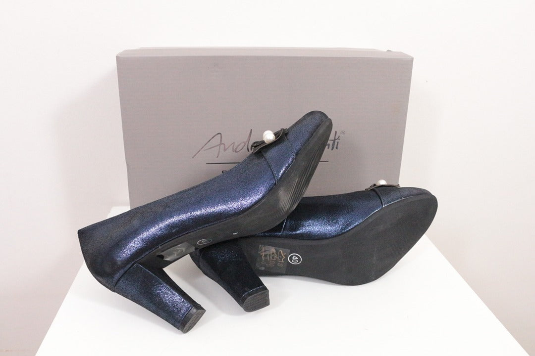 Escarpins Andrea Conti bleu 40 9