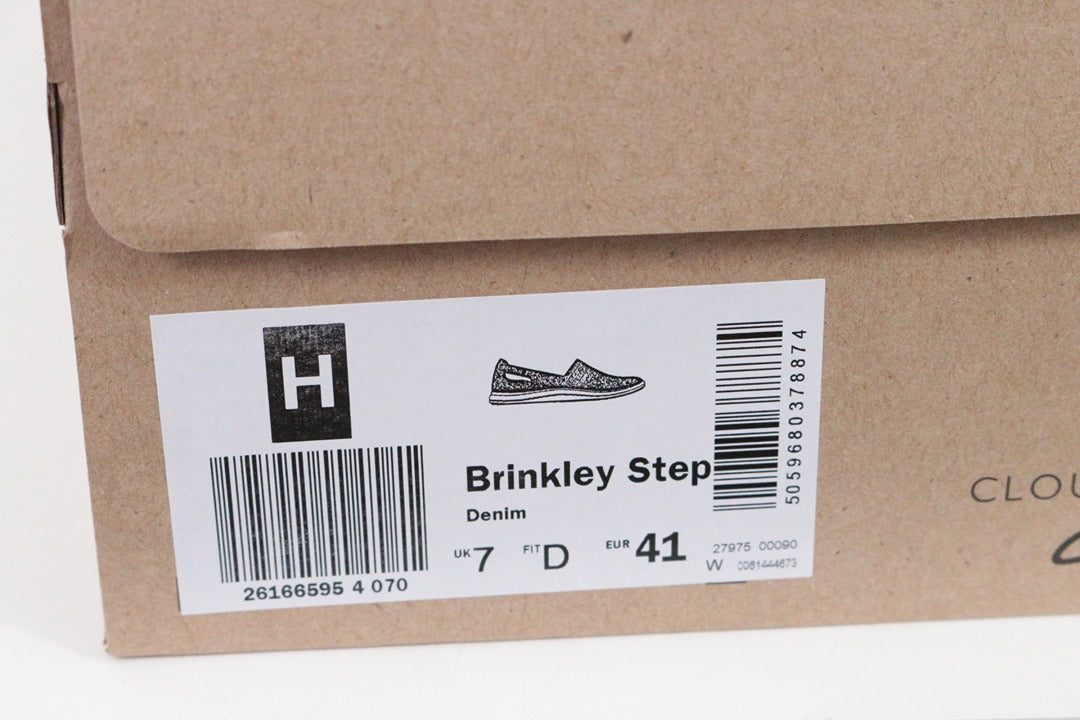 Mocassins Clarks Brinkley Step denim bleu clair 41 10