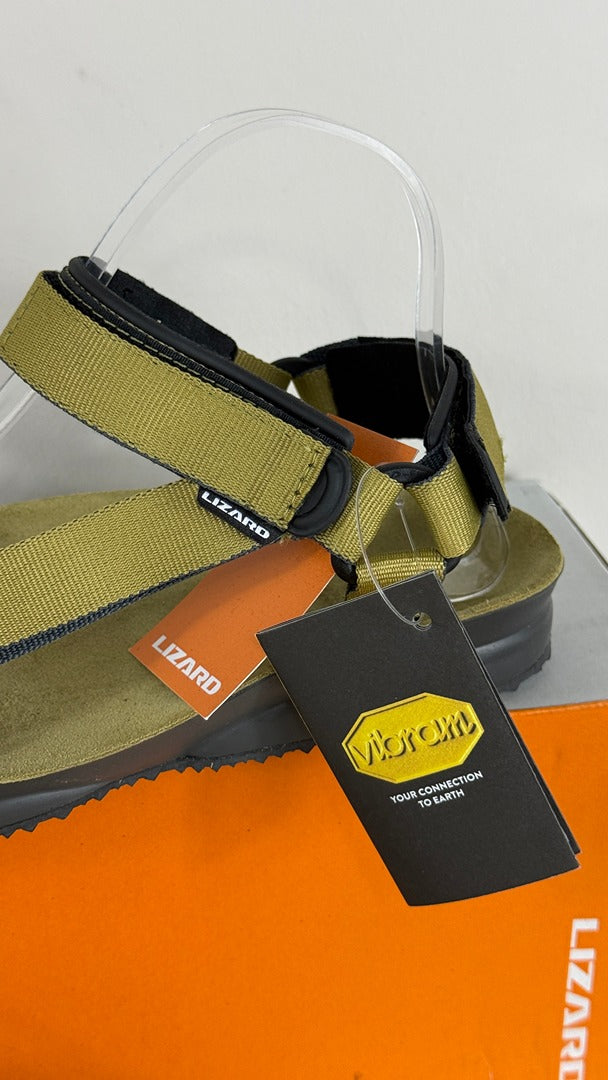 Sandales randonnée Lizard Super Hike cuir kaki 40 neuf 3