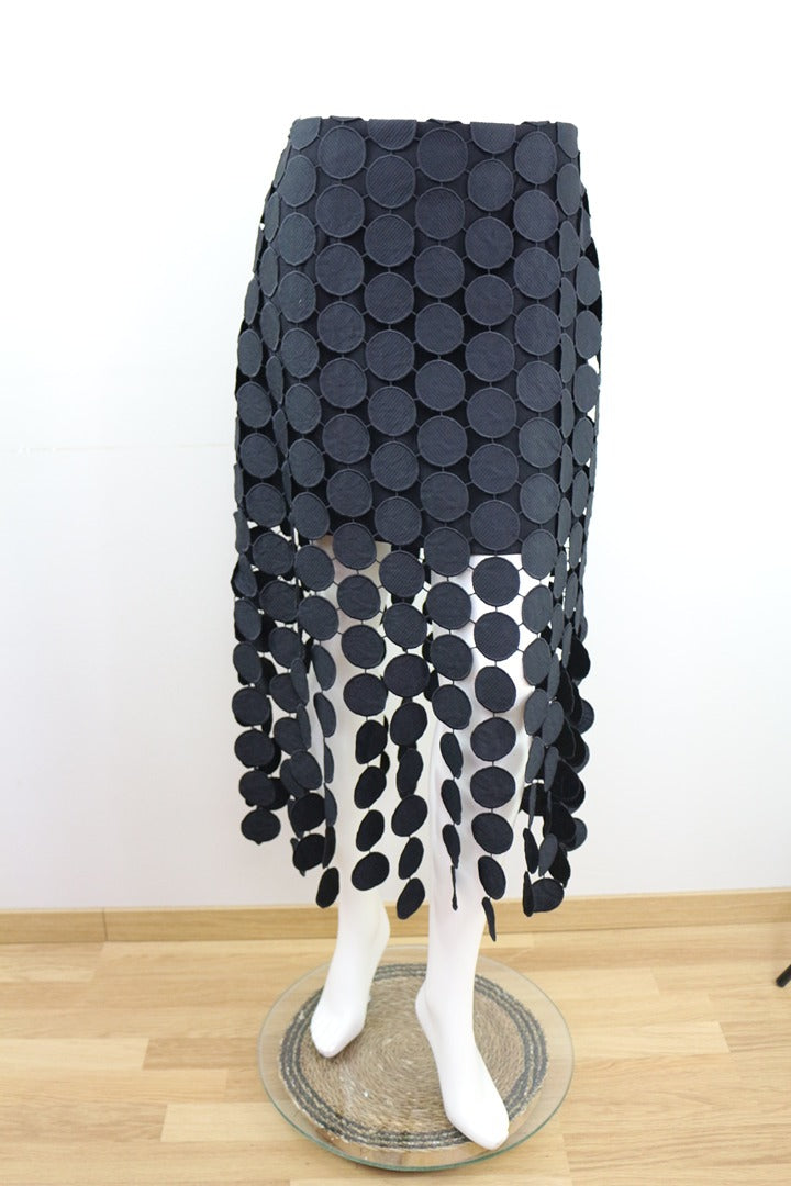 Jupe longue noire Diqiuvy Xl vintage 90s 1