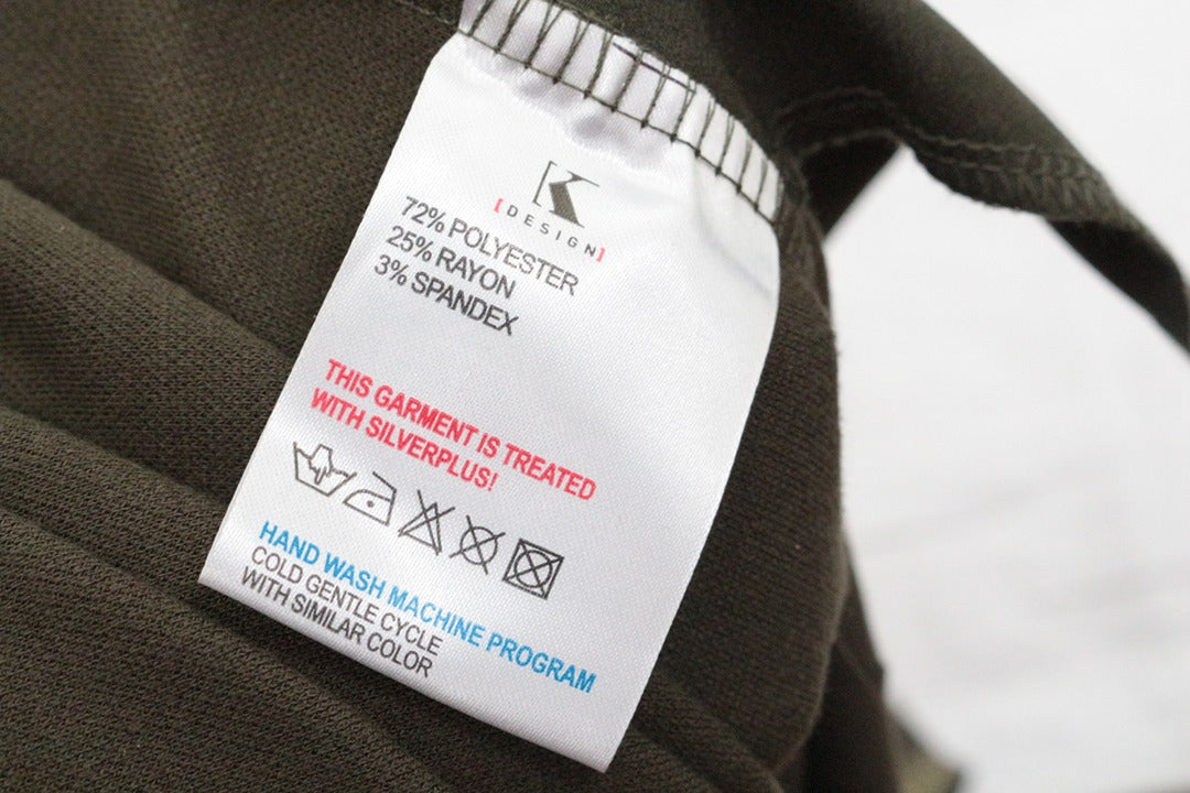 Pantalon de survêtement K Design kaki bandes pailletées L 10