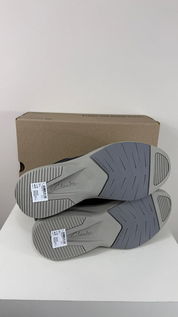 Baskets Clarks Lehman Tie bleu marine 44.5 7