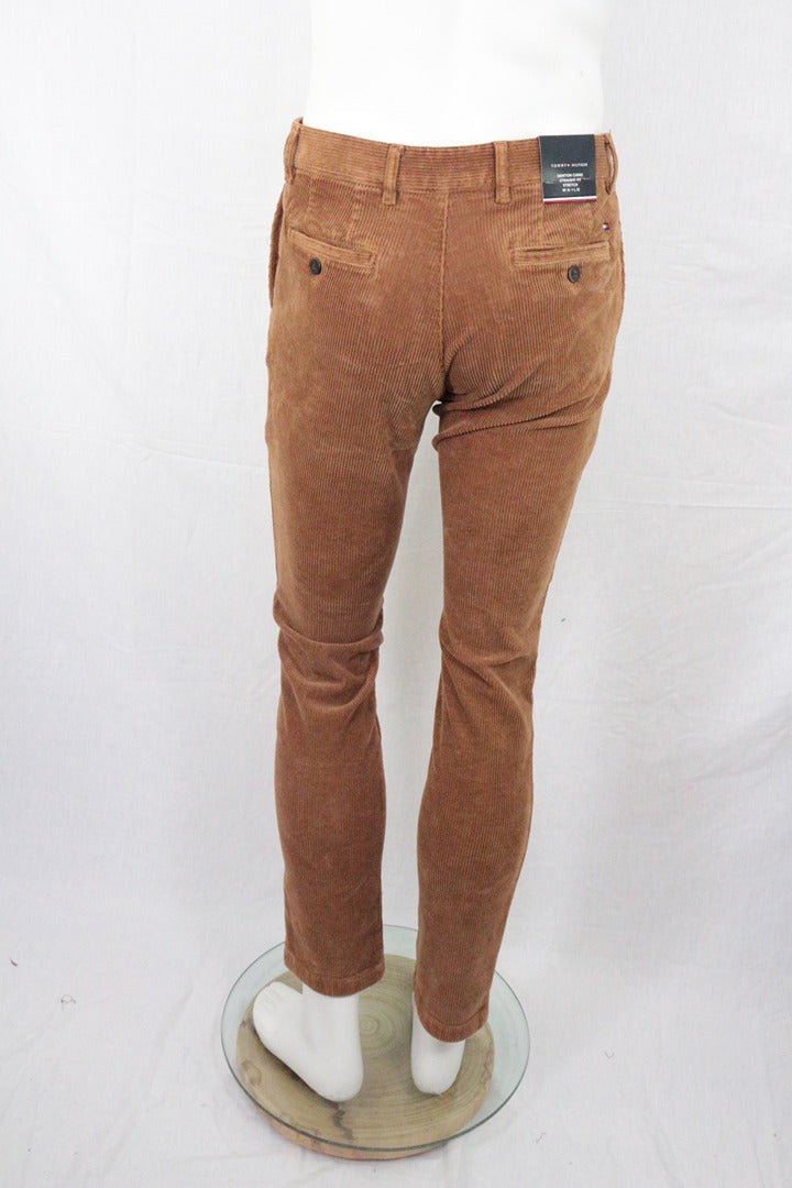 Chino Tommy Hilfiger velours côtelé marron 31 32 - Neuf avec étiquette 8