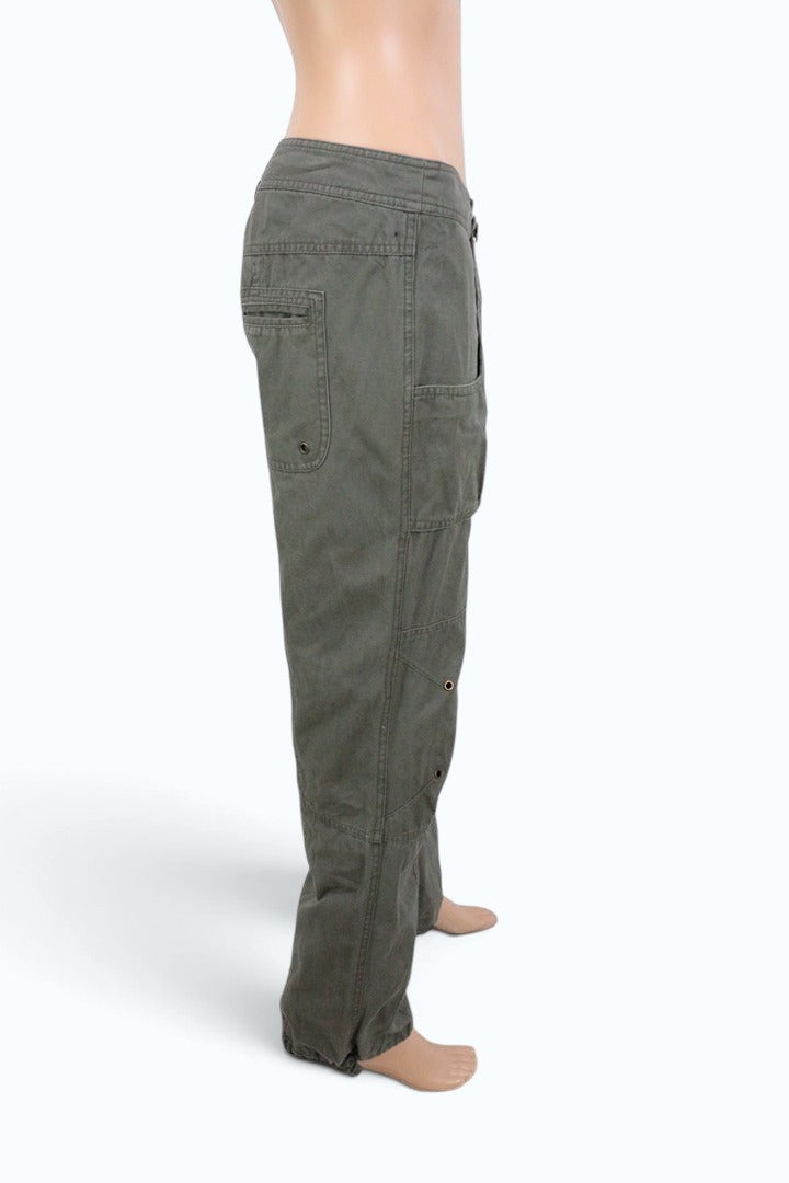 Pantalon cargo Lea L Moda coton kaki 40 style militaire | Frippin'Dealz – photo 4