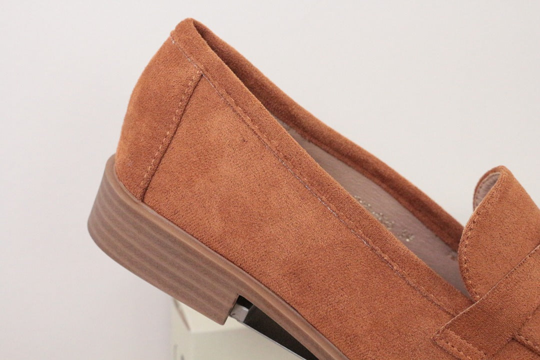 Mocassins Findlay suédine marron camel 39 neufs 3