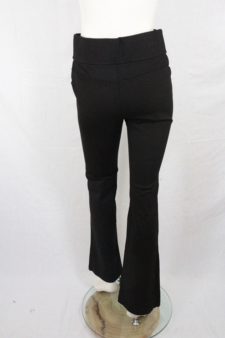 Ysabel Mora Pantalon Droit Noir Taille Xl Old Money 6