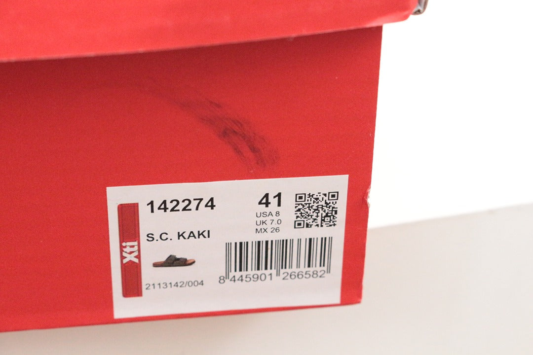 Xti Sandales Mules Simili Cuir Noir 41 Neuves 6