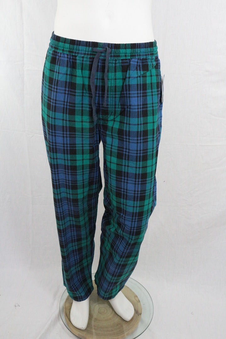 Pantalon Vans écossais tartan vert bleu baggy S neuf streetwear