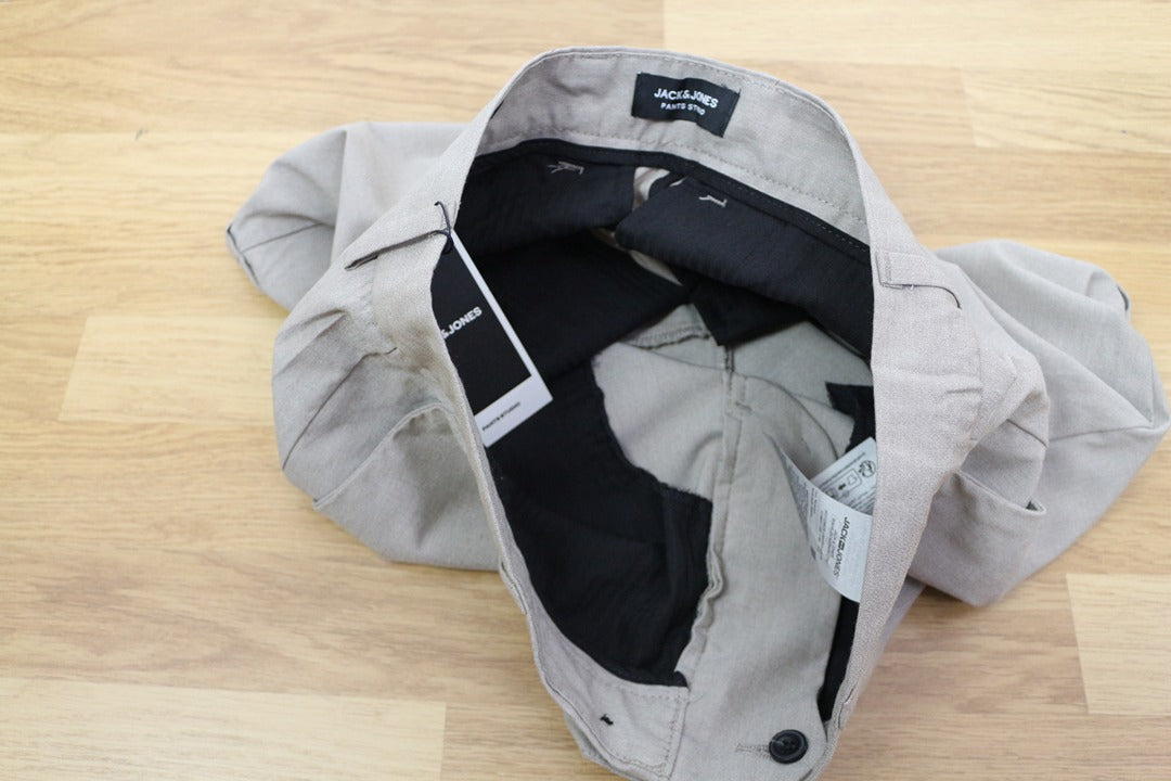 Short Chino Jack & Jones Beige Taille S Neuf 5