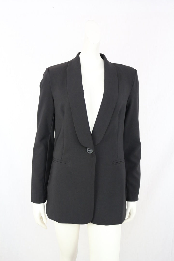 Studio Parisien Blazer Noir S Old Money Chic