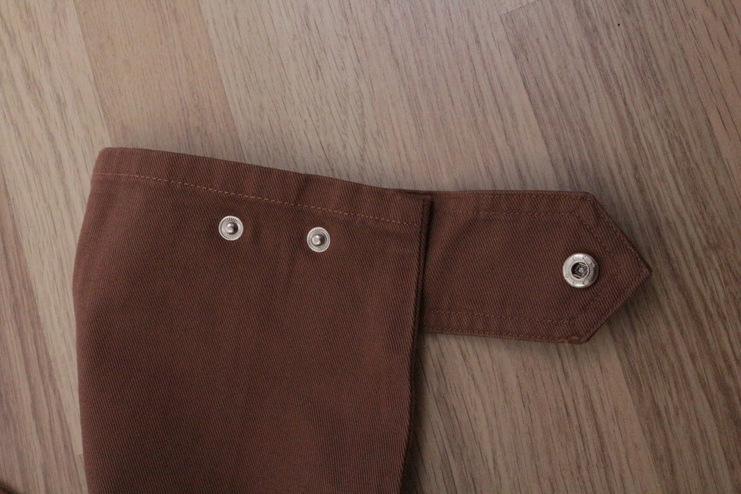 Pantalon Sisley marron taille haute 42 - Neuf avec étiquette vintage 13