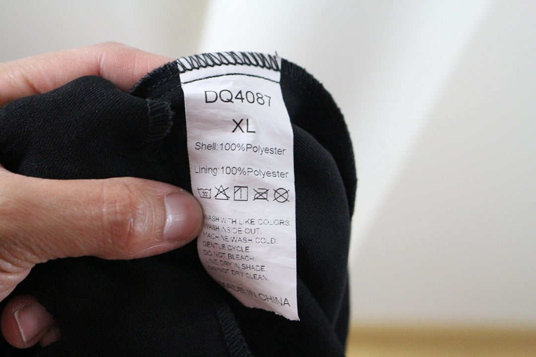 Jupe longue noire Diqiuvy Xl vintage 90s 6