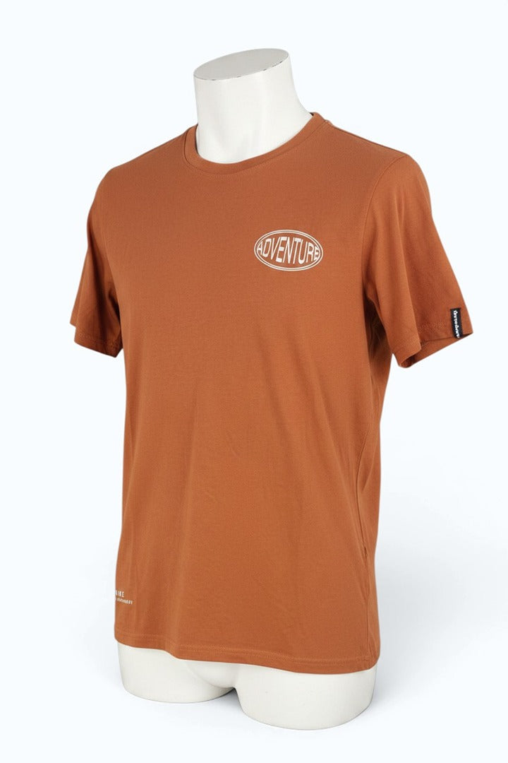 T-shirt imprimé homme Threadbare marron taille S Neuf 4