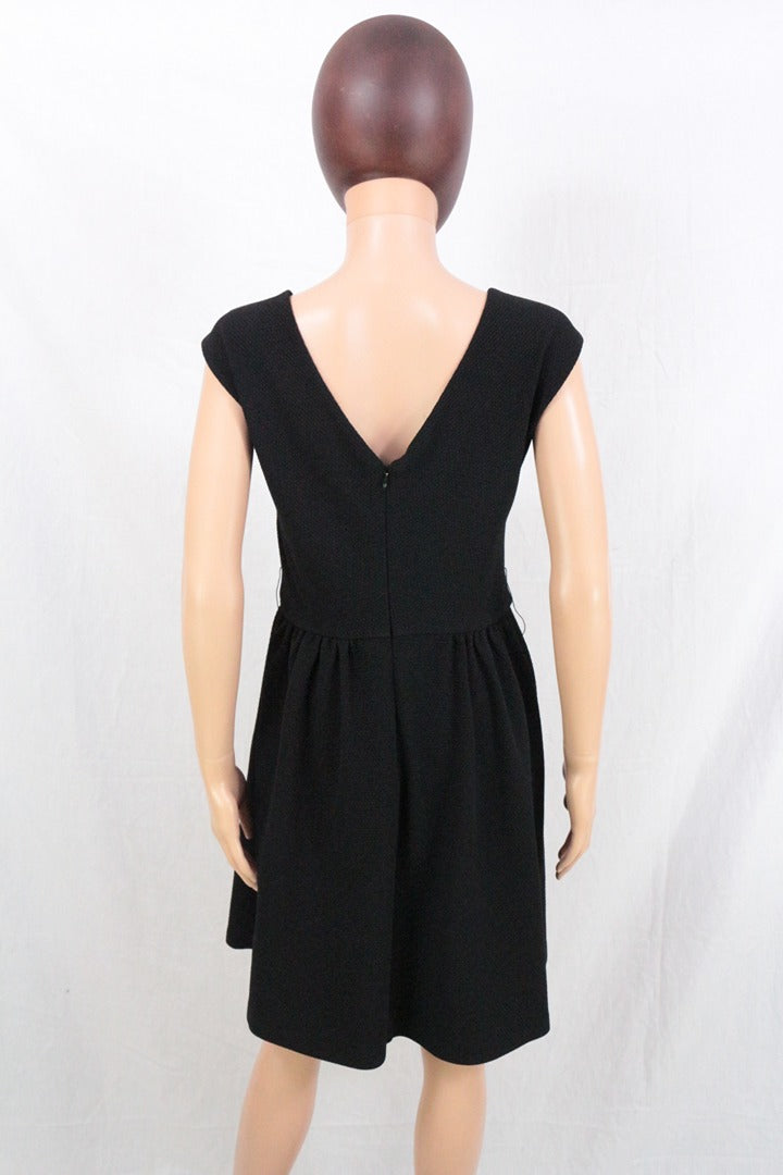 Robe Esprit noire casual midi M 7