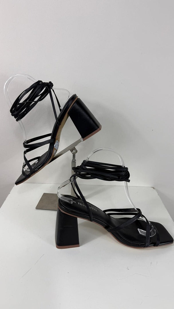 Sandales à talons Minelli Graviata cuir noir 37 5