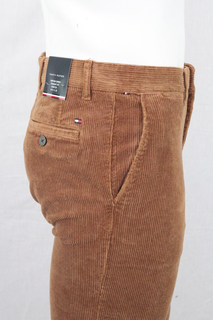 Chino Tommy Hilfiger velours côtelé marron 31 32 - Neuf avec étiquette 6