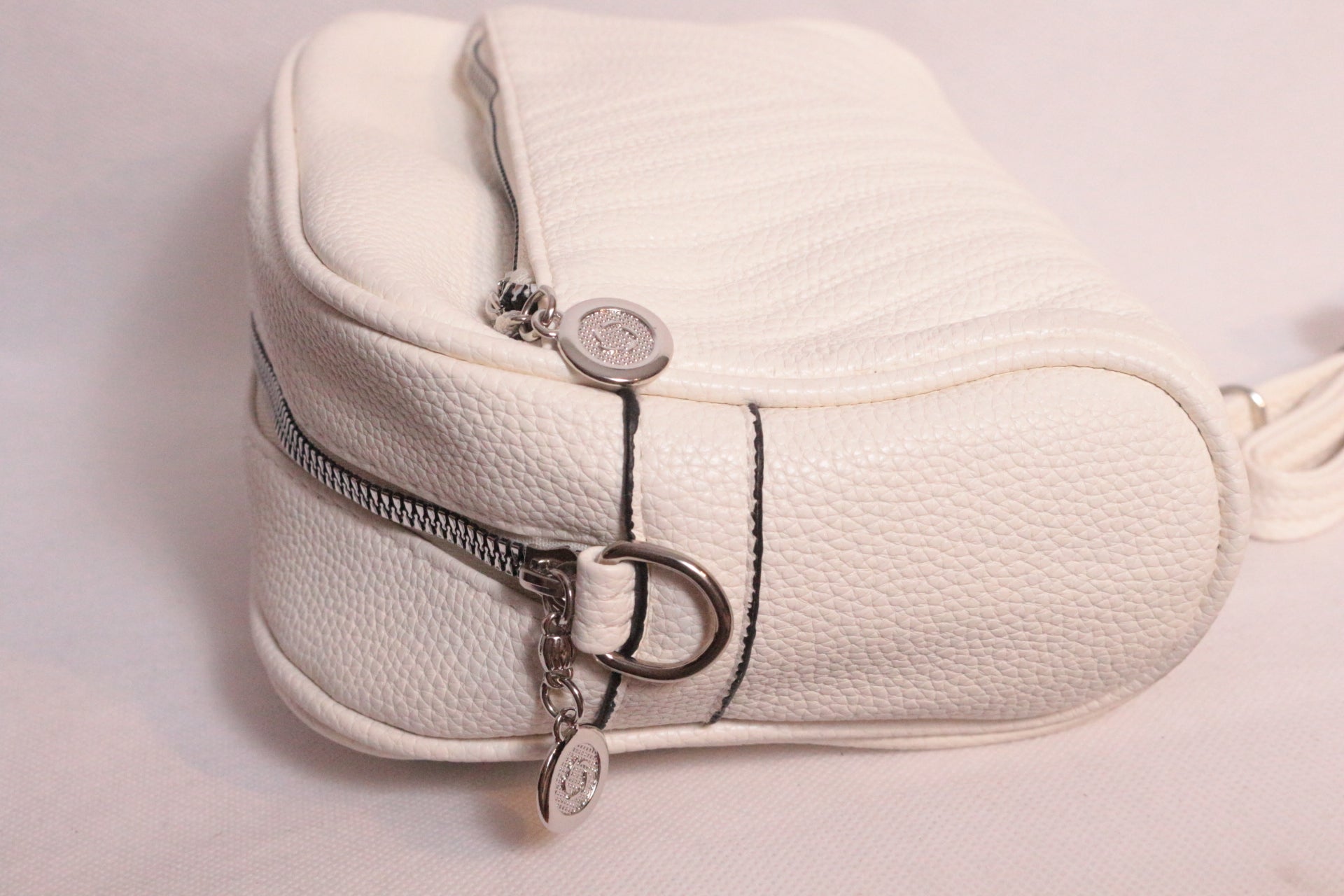 Yicassug Sac à Bandoulière Cuir synthétique Vert, Crème   Neuf (sans étiquette) 6
