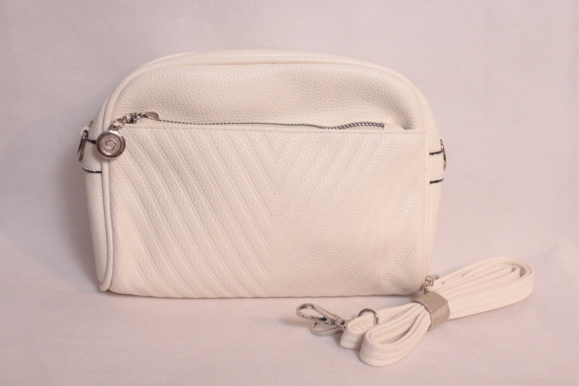 Yicassug Sac à Bandoulière Cuir synthétique Vert, Crème   Neuf (sans étiquette) 7