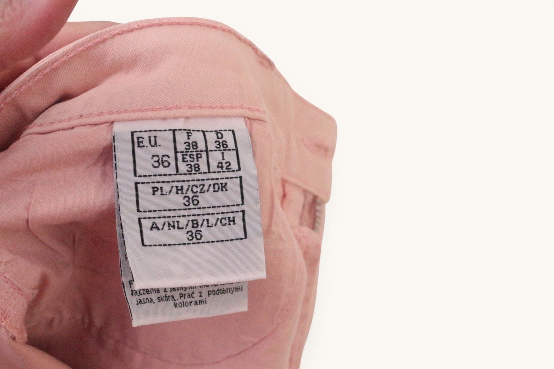 Jupe Courte Rose Poudré Femme Lacets Côté Style Y2K Taille 38 Neuve 11