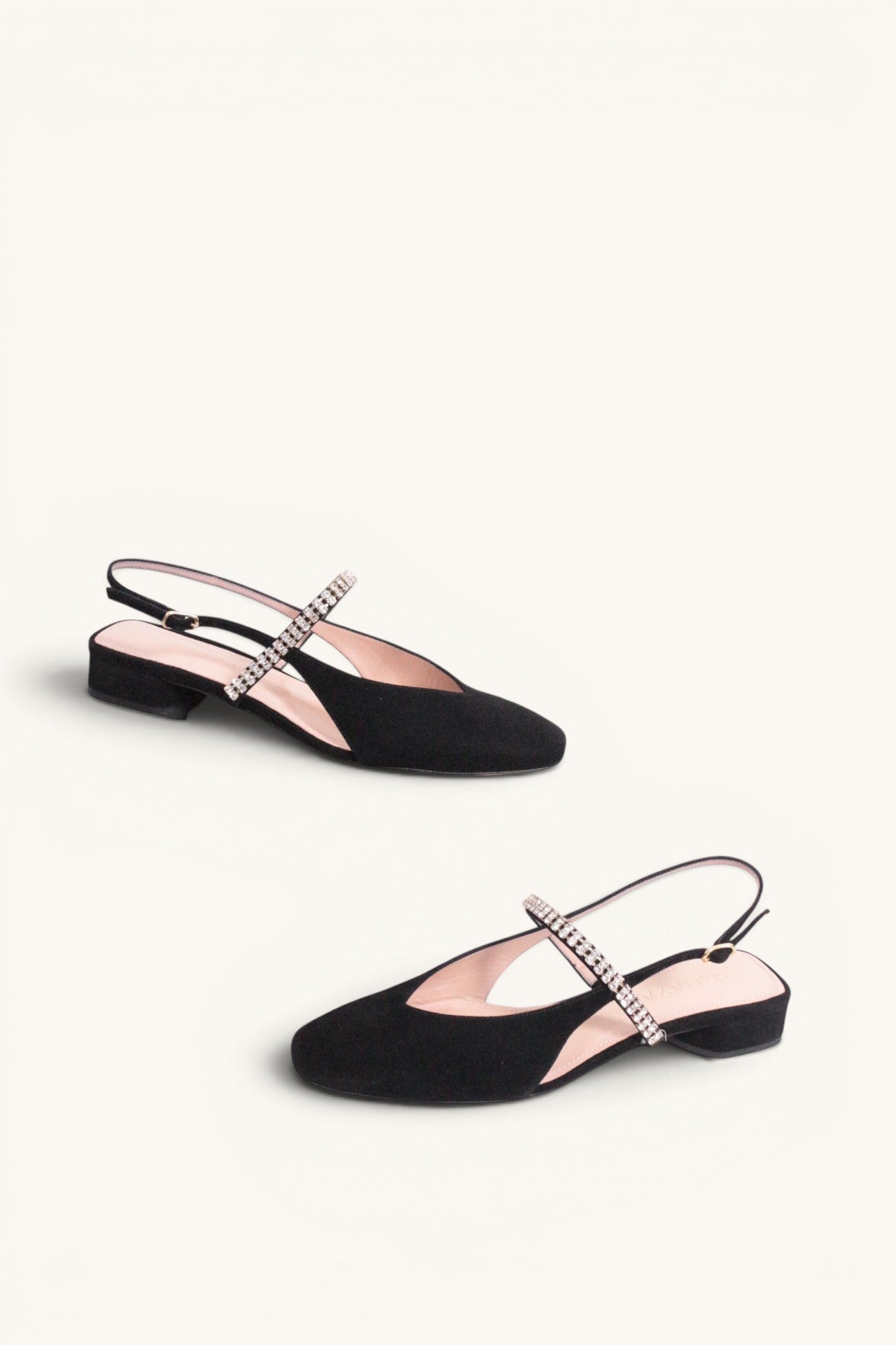 Escarpins Ghazal Paris noirs strass NEUVES avec boîte et dustbag - Taille 36.5
