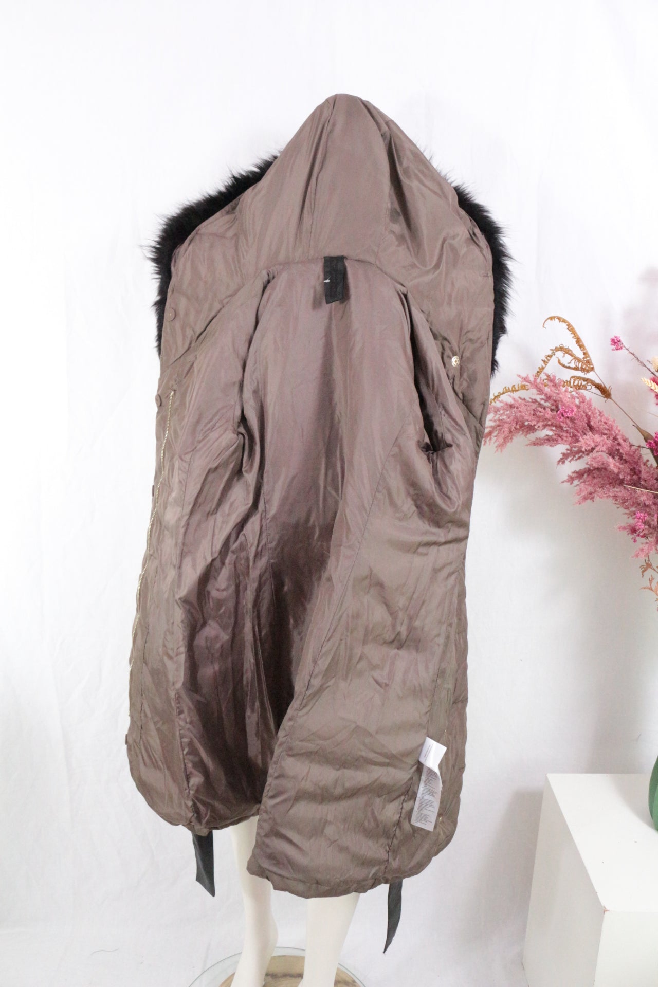 Oltre – Daunenjacke – Polyester, Acryl – Taupe 6