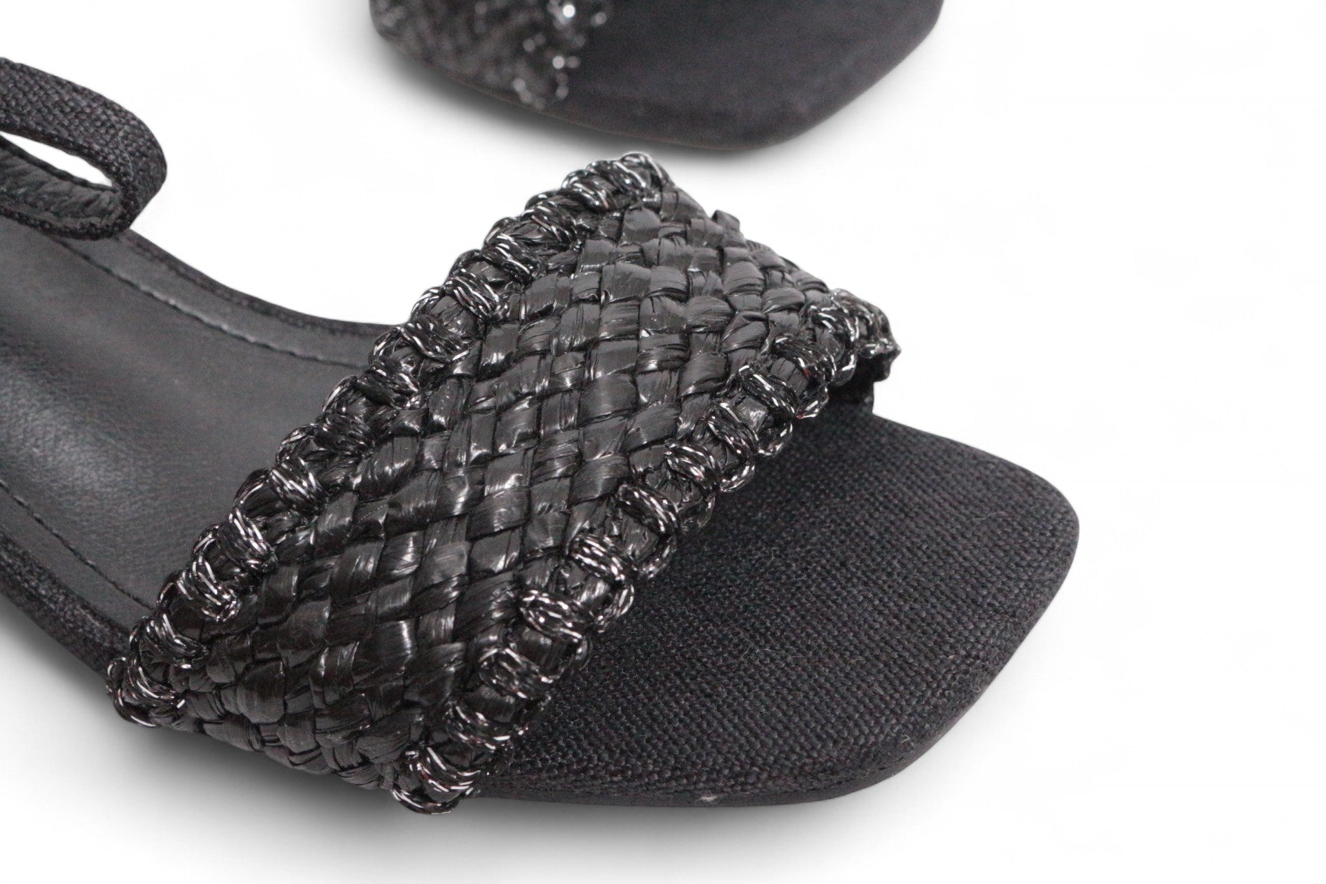 Marquiiz Sandales à talon Cuir synthétique Noir   Neuf 6