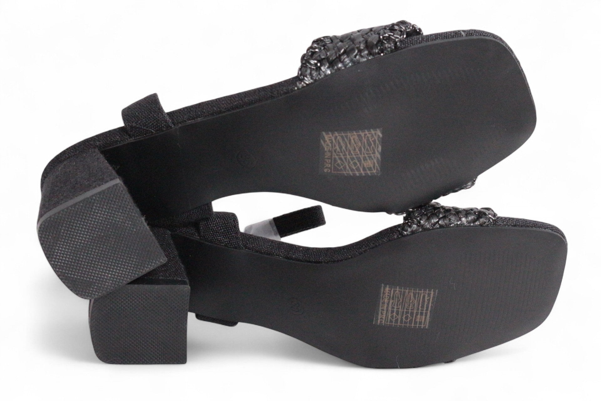 Marquiiz Sandales à talon Cuir synthétique Noir   Neuf 9