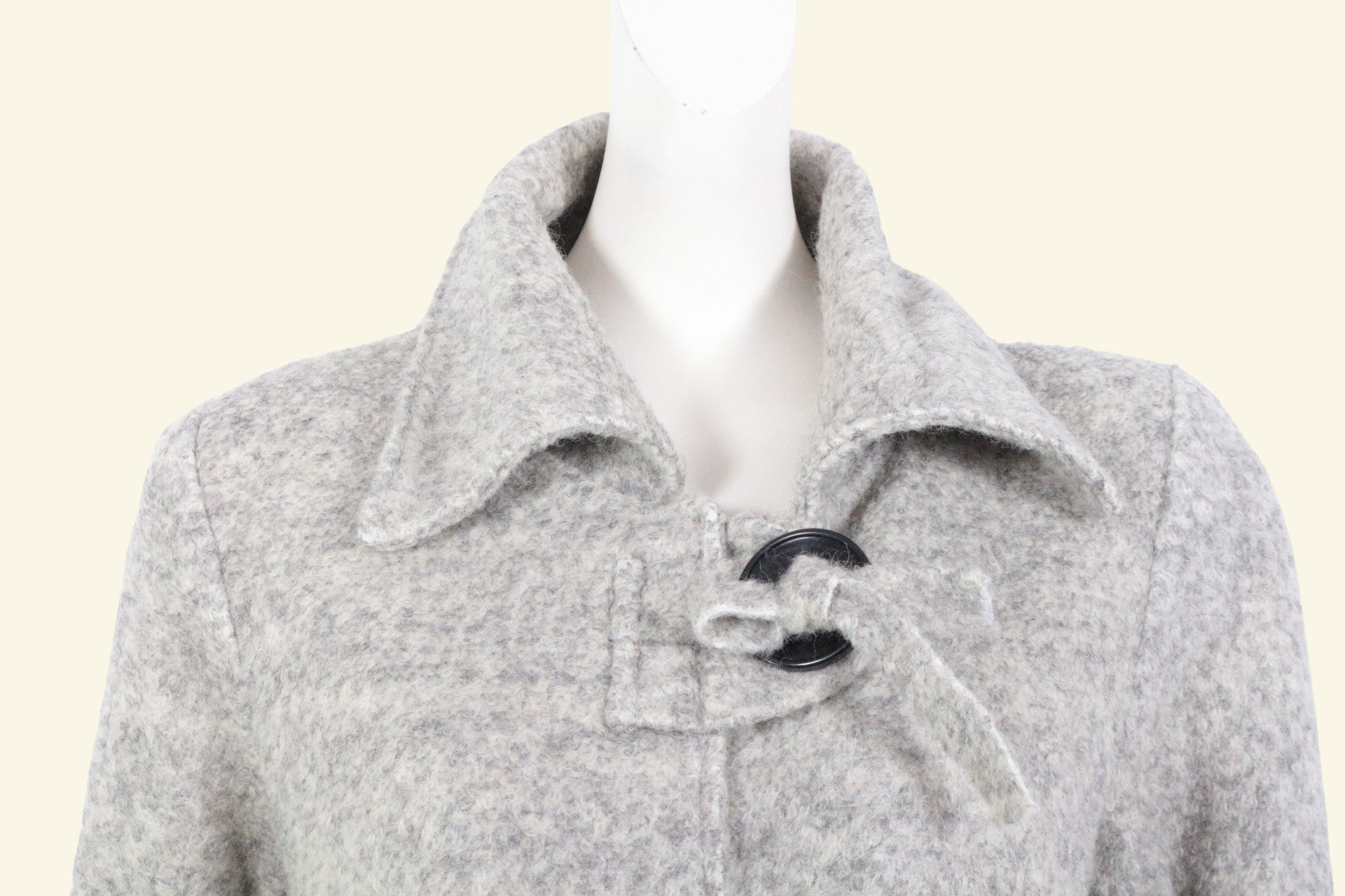Sweetissima Manteau Laine Gris clair M  Très bon état 8