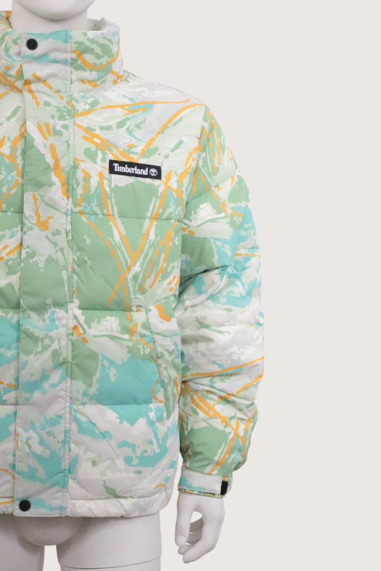 Timberland – Piumino – Poliestere – Verde, giallo, multicolore 3