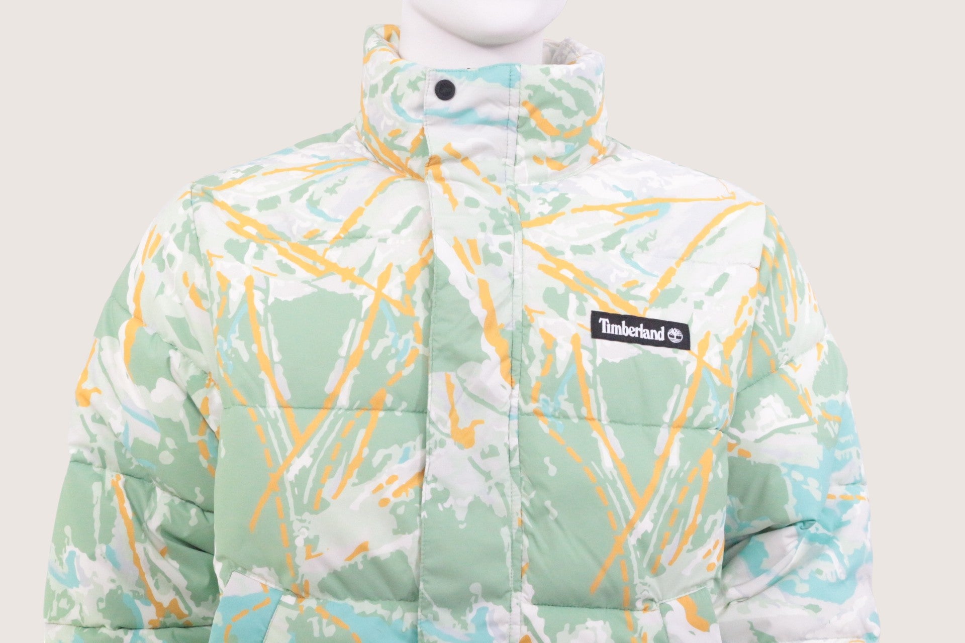 Timberland – Piumino – Poliestere – Verde, giallo, multicolore 4