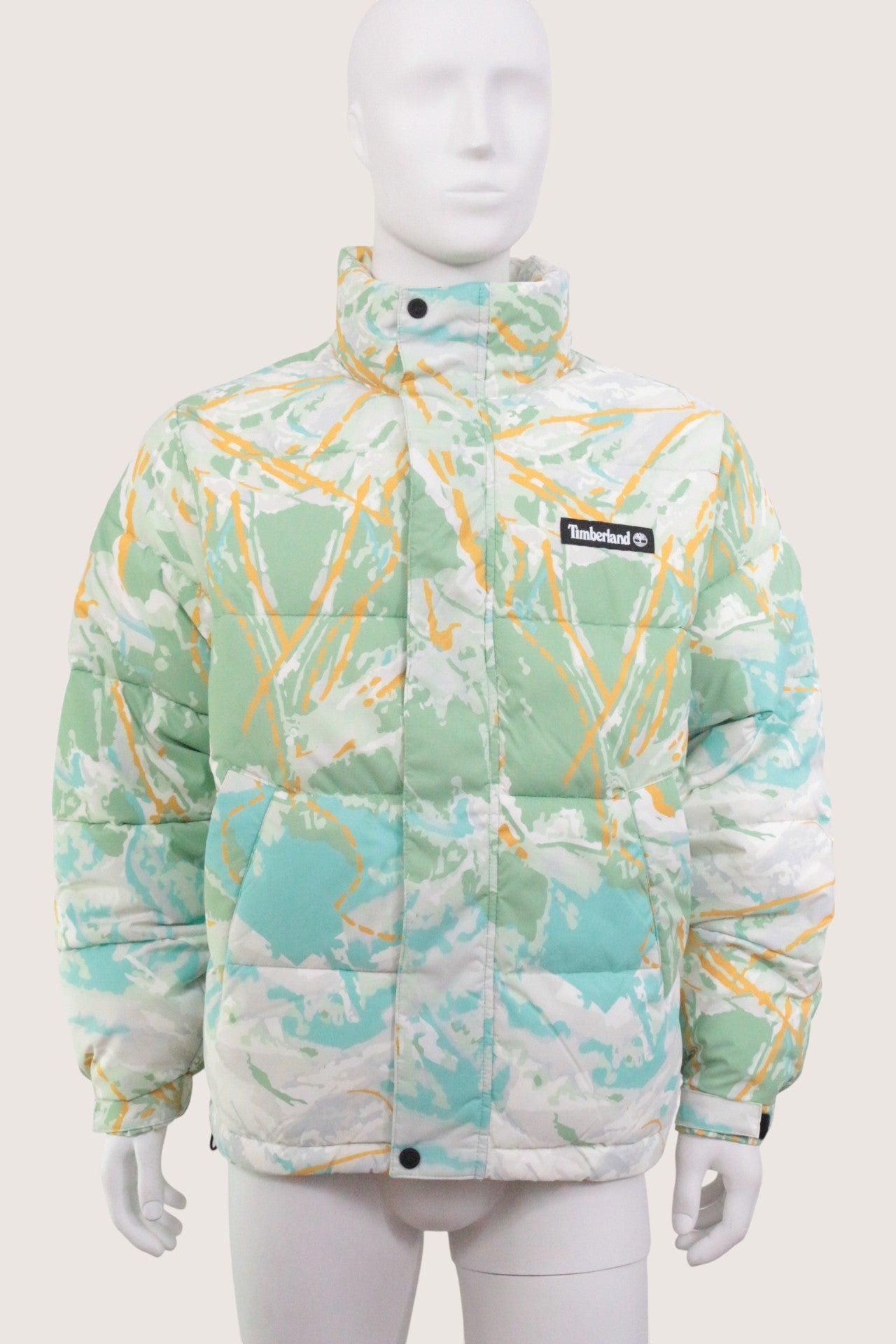 Timberland – Piumino – Poliestere – Verde, giallo, multicolore 5