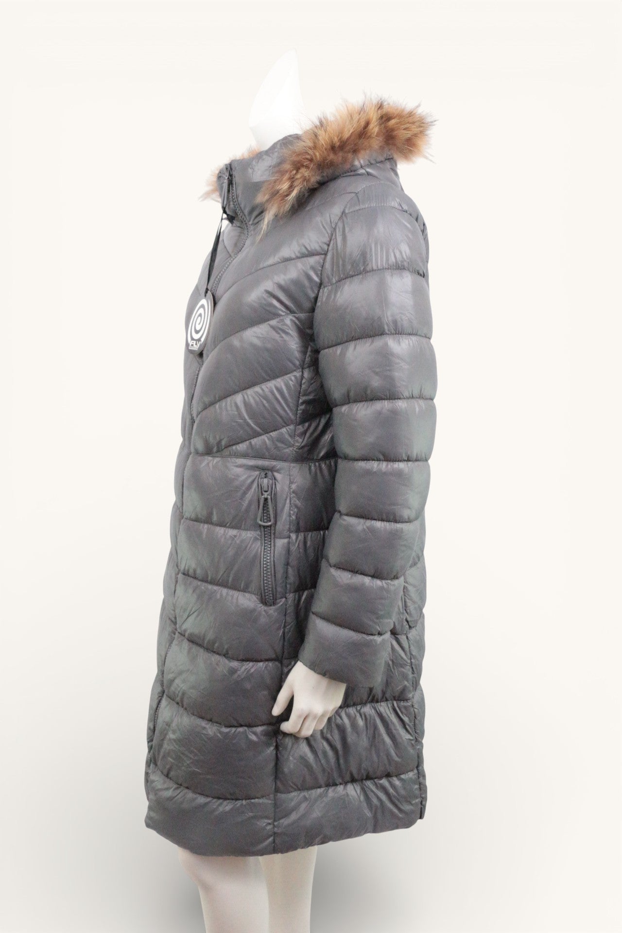 Fly Luxury – Langer Daunenmantel – Nylon, Polyester 7