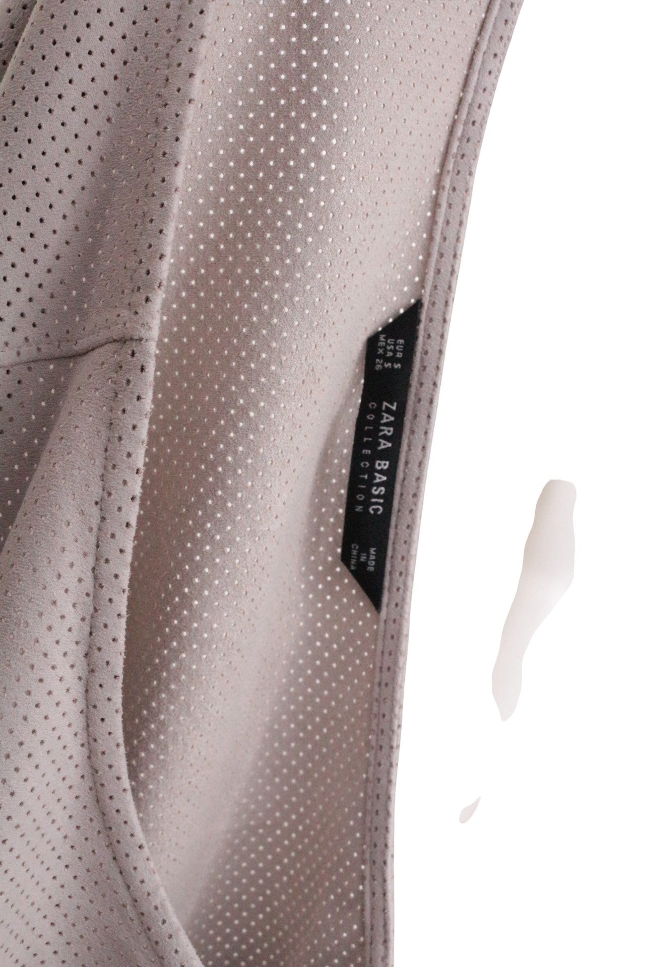Zara – Vestito corto – Poliestere – Beige 11