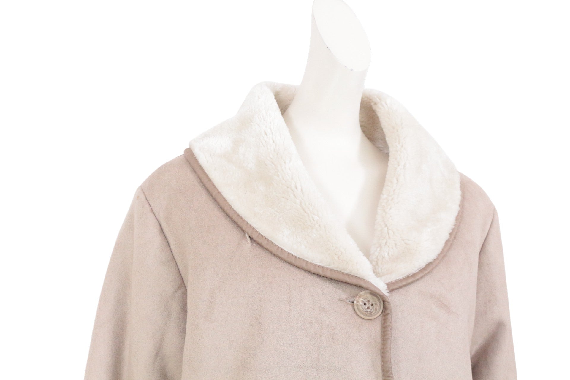 Gabriella Vincenza Manteau Polyester Beige XL  Très bon état 2