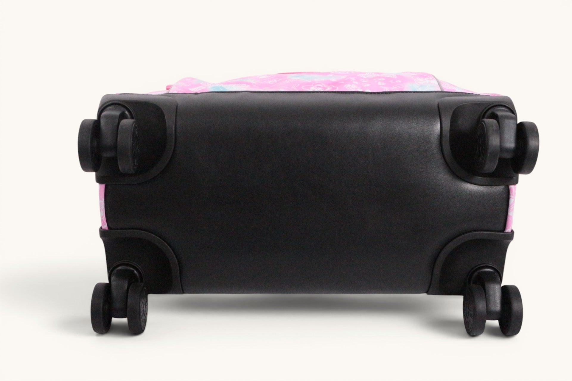 Frippindealz cartable Kipling New Storia rose à motifs avec 4 roues pivotantes pour une maniabilité optimale.