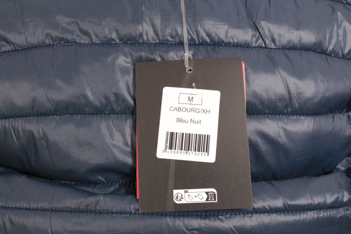 Doudoune Frippindealz Peak Mountain bleu marine en polyamide et polyester avec étiquette de prix neuve