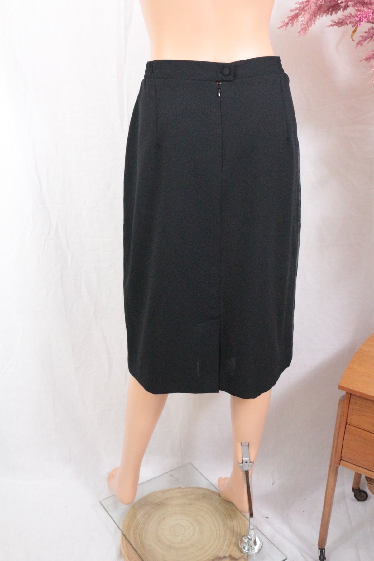 Vincent Bastien Jupe mi-longue Polyester Noir XXXL Très bon état | Frippin'Dealz – photo 4