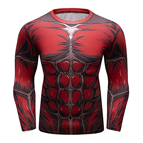 T-shirt imprimé 3D Titan Colossal inspiré de L'Attaque des Titans – photo 2 – Frippin'Dealz