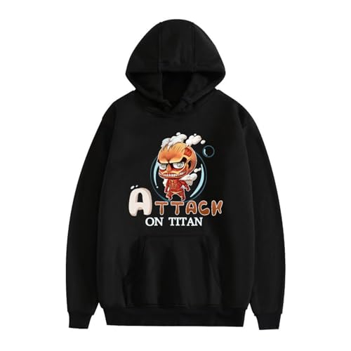 Sweat à capuche Titan Colossal chibi inspiré de L'Attaque des Titans – photo 1 – Frippin'Dealz