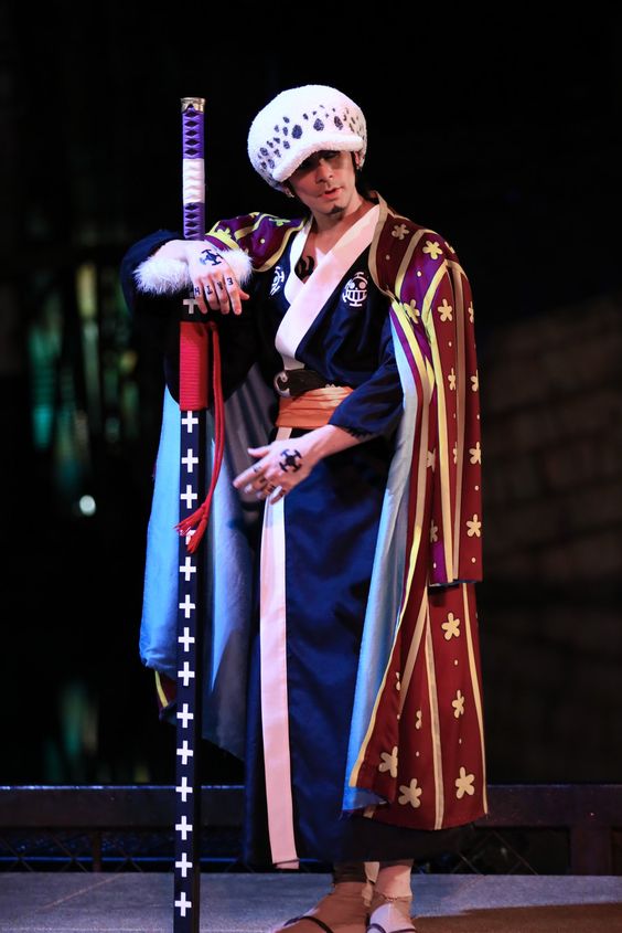 Costume cosplay Trafalgar Law tenue Wano inspiré de One Piece – photo 2 – Frippin'Dealz