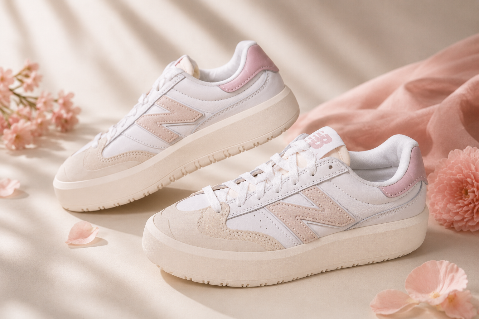 New Balance – Sneaker – Leder – Weiß 1