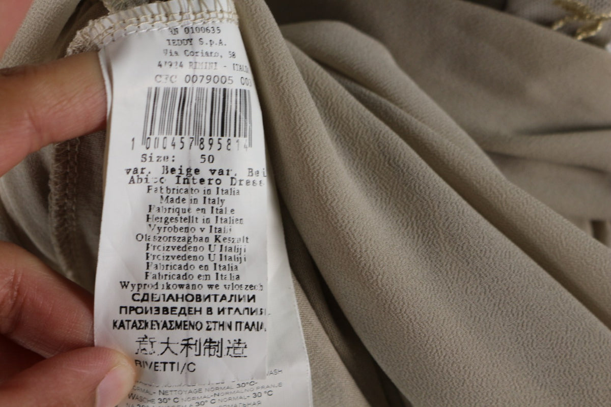 Étiquette Teddy S.p.A. Made in Italy de la robe Kitana, taille 50 – Frippin'Dealz