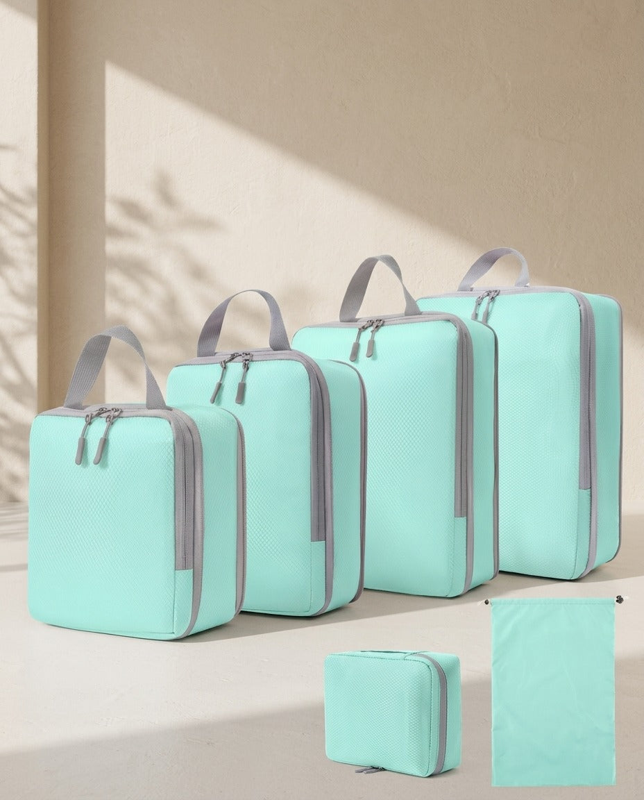 Set de pochettes de rangement compressibles – photo 1 – Frippin'Dealz – photo retouchée par IA
